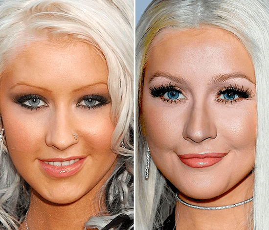 Christina Aguilera's eyebrows