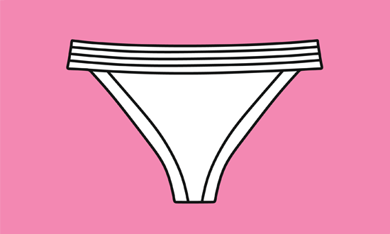 illustration of a panty