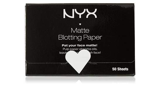 NYX matte blotting paper