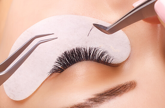 process of eyelash extension