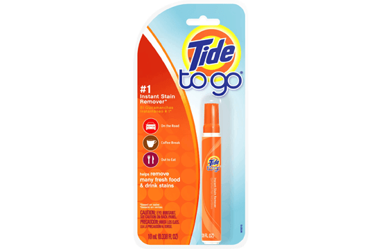 Tide to go stain remover