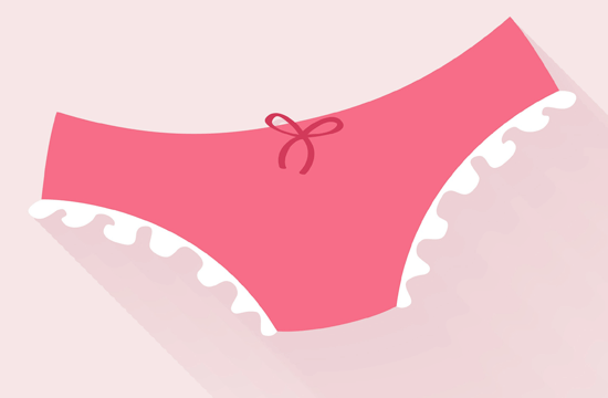 pink underwear cartoon