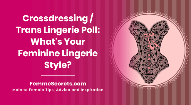 Crossdressing / Trans Lingerie Poll: What's Your Feminine Lingerie Style?