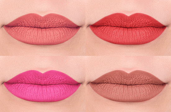different color of lips