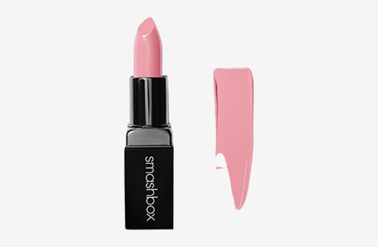 soft pink lipstick