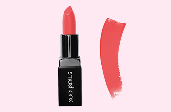 coral lipstick