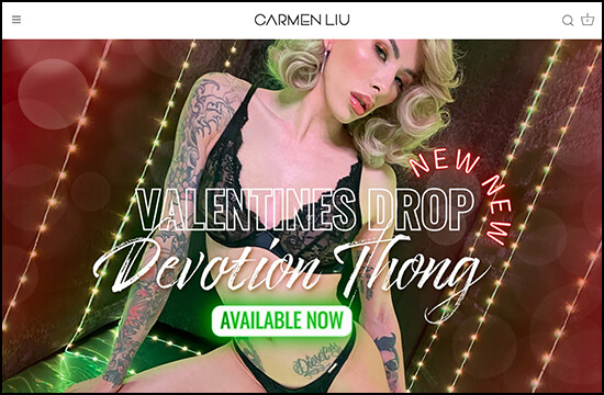 Carmen liu lingerie website