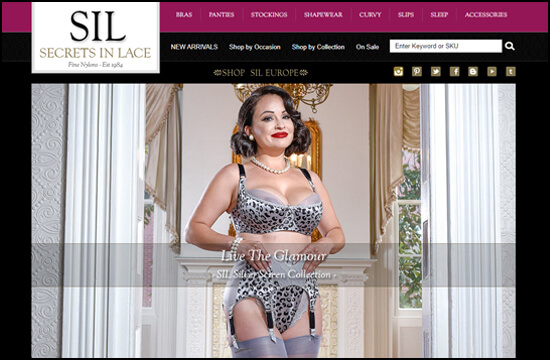 Secrets in lace website