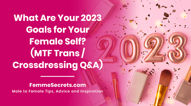 What Are Your 2023 Goals for Your Female Self? (MTF Trans / Crossdressing Q&A)