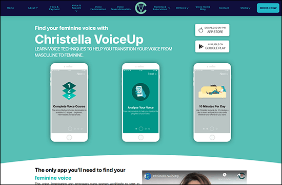 Christella VoiceUp App
