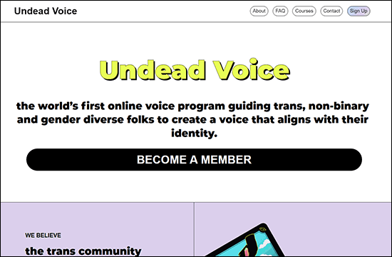 Undead Voice 