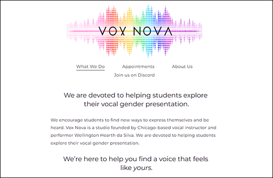 Vox Nova Voice Studio