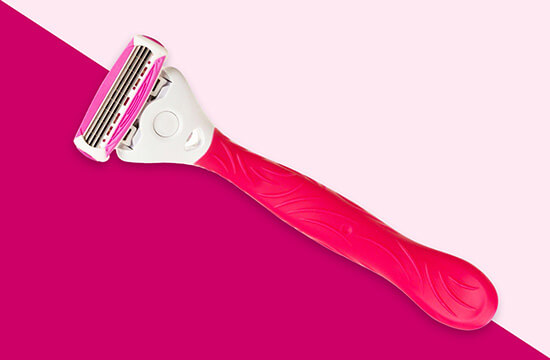 pink razor