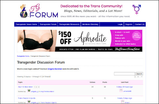 TGForum - Transgender Forum