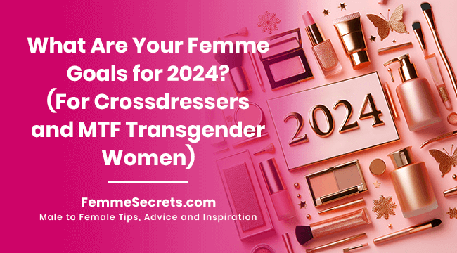 What are your Femme Goals for 2024? (For Crossdressers and MTF Transgender Women)