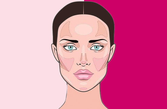 woman's face graphics